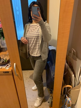 「adidas Originals（アディダスオリジナルス）の＜adidas Originals（アディダス）＞∴Stan Smith スタンスミス/スニーカー ◆（スニーカー）」を使った、まろんさん（レディース・160cm）の春コーディネート