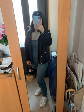 「adidas Originals（アディダスオリジナルス）の＜adidas Originals（アディダス）＞∴Stan Smith スタンスミス/スニーカー ◆（スニーカー）」を使った、まろんさん（レディース・160cm）の春コーディネート