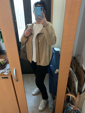 「adidas Originals（アディダスオリジナルス）の＜adidas Originals（アディダス）＞∴Stan Smith スタンスミス/スニーカー ◆（スニーカー）」を使った、まろんさん（レディース・160cm）の春コーディネート