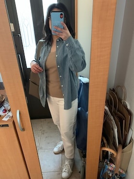 「adidas Originals（アディダスオリジナルス）の＜adidas Originals（アディダス）＞∴Stan Smith スタンスミス/スニーカー ◆（スニーカー）」を使った、まろんさん（レディース・160cm）の春コーディネート