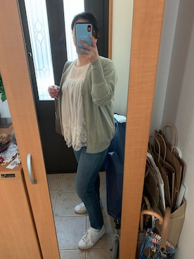 「adidas Originals（アディダスオリジナルス）の＜adidas Originals（アディダス）＞∴Stan Smith スタンスミス/スニーカー ◆（スニーカー）」を使った、まろんさん（レディース・160cm）の春コーディネート