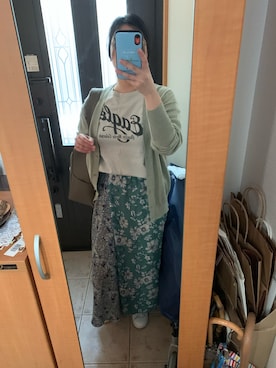 「adidas Originals（アディダスオリジナルス）の＜adidas Originals（アディダス）＞∴Stan Smith スタンスミス/スニーカー ◆（スニーカー）」を使った、まろんさん（レディース・160cm）の春コーディネート