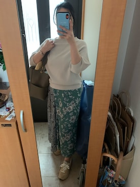 まろんさん（レディース・160cm）の春コーディネート