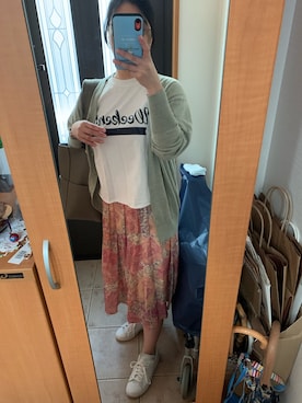 「adidas Originals（アディダスオリジナルス）の＜adidas Originals（アディダス）＞∴Stan Smith スタンスミス/スニーカー ◆（スニーカー）」を使った、まろんさん（レディース・160cm）の春コーディネート