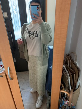 「adidas Originals（アディダスオリジナルス）の＜adidas Originals（アディダス）＞∴Stan Smith スタンスミス/スニーカー ◆（スニーカー）」を使った、まろんさん（レディース・160cm）の春コーディネート