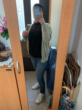 「adidas Originals（アディダスオリジナルス）の＜adidas Originals（アディダス）＞∴Stan Smith スタンスミス/スニーカー ◆（スニーカー）」を使った、まろんさん（レディース・160cm）の春コーディネート