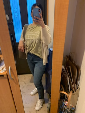 「adidas Originals（アディダスオリジナルス）の＜adidas Originals（アディダス）＞∴Stan Smith スタンスミス/スニーカー ◆（スニーカー）」を使った、まろんさん（レディース・160cm）の春コーディネート