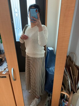 「adidas Originals（アディダスオリジナルス）の＜adidas Originals（アディダス）＞∴Stan Smith スタンスミス/スニーカー ◆（スニーカー）」を使った、まろんさん（レディース・160cm）の春コーディネート