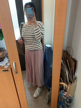 「adidas Originals（アディダスオリジナルス）の＜adidas Originals（アディダス）＞∴Stan Smith スタンスミス/スニーカー ◆（スニーカー）」を使った、まろんさん（レディース・160cm）の春コーディネート