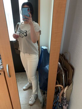 「adidas Originals（アディダスオリジナルス）の＜adidas Originals（アディダス）＞∴Stan Smith スタンスミス/スニーカー ◆（スニーカー）」を使った、まろんさん（レディース・160cm）の春コーディネート