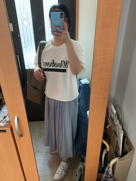 「adidas Originals（アディダスオリジナルス）の＜adidas Originals（アディダス）＞∴Stan Smith スタンスミス/スニーカー ◆（スニーカー）」を使った、まろんさん（レディース・160cm）の夏コーディネート