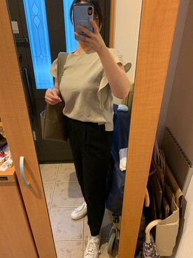 「adidas Originals（アディダスオリジナルス）の＜adidas Originals（アディダス）＞∴Stan Smith スタンスミス/スニーカー ◆（スニーカー）」を使った、まろんさん（レディース・160cm）の夏コーディネート