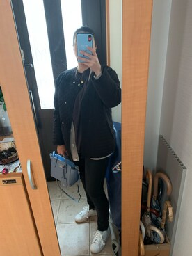 「adidas Originals（アディダスオリジナルス）の＜adidas Originals（アディダス）＞∴Stan Smith スタンスミス/スニーカー ◆（スニーカー）」を使った、まろんさん（レディース・160cm）の冬コーディネート