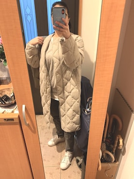 「adidas Originals（アディダスオリジナルス）の＜adidas Originals（アディダス）＞∴Stan Smith スタンスミス/スニーカー ◆（スニーカー）」を使った、まろんさん（レディース・160cm）の冬コーディネート