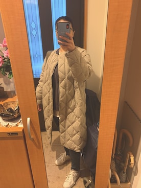 「adidas Originals（アディダスオリジナルス）の＜adidas Originals（アディダス）＞∴Stan Smith スタンスミス/スニーカー ◆（スニーカー）」を使った、まろんさん（レディース・160cm）の冬コーディネート