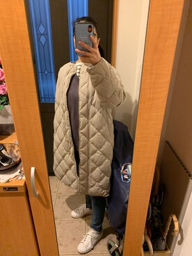 「adidas Originals（アディダスオリジナルス）の＜adidas Originals（アディダス）＞∴Stan Smith スタンスミス/スニーカー ◆（スニーカー）」を使った、まろんさん（レディース・160cm）の冬コーディネート