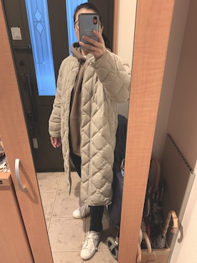 「adidas Originals（アディダスオリジナルス）の＜adidas Originals（アディダス）＞∴Stan Smith スタンスミス/スニーカー ◆（スニーカー）」を使った、まろんさん（レディース・160cm）の冬コーディネート