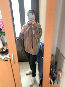 「adidas Originals（アディダスオリジナルス）の＜adidas Originals（アディダス）＞∴Stan Smith スタンスミス/スニーカー ◆（スニーカー）」を使った、まろんさん（レディース・160cm）の冬コーディネート