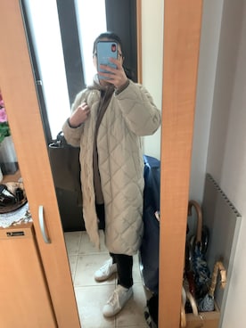 「adidas Originals（アディダスオリジナルス）の＜adidas Originals（アディダス）＞∴Stan Smith スタンスミス/スニーカー ◆（スニーカー）」を使った、まろんさん（レディース・160cm）の冬コーディネート