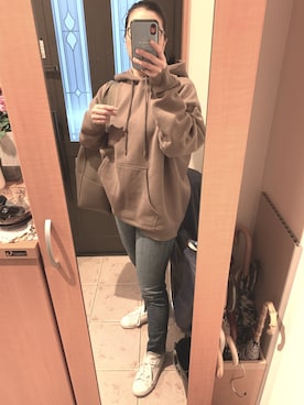 「adidas Originals（アディダスオリジナルス）の＜adidas Originals（アディダス）＞∴Stan Smith スタンスミス/スニーカー ◆（スニーカー）」を使った、まろんさん（レディース・160cm）の冬コーディネート