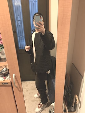 「JOURNAL STANDARD（ジャーナルスタンダード）のアイテム（ブルゾン）」を使った、まろんさん（レディース・160cm）の冬コーディネート