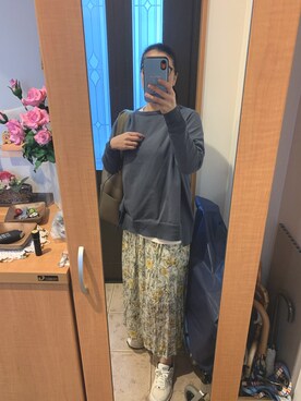 まろんさん（レディース・160cm）の春コーディネート