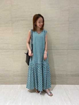 塩川（shiokawa）さん（レディース・146cm）の夏コーディネート