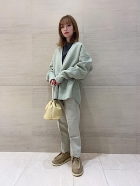 塩川（shiokawa）さん（レディース・146cm）の冬コーディネート