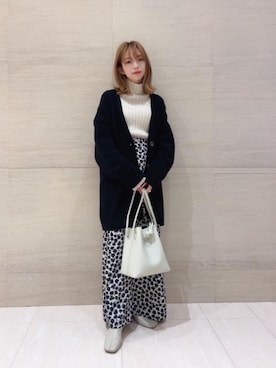 塩川（shiokawa）さん（レディース・146cm）の冬コーディネート