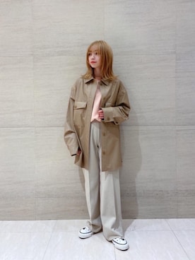 塩川(shiokawa)さん(レディース・146cm)の春コーディネート