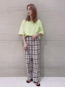 塩川（shiokawa）さん（レディース・146cm）の夏コーディネート