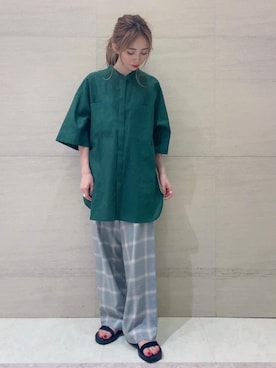 塩川(shiokawa)さん(レディース・146cm)の夏コーディネート