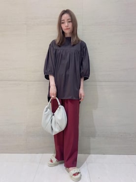 塩川(shiokawa)さん(レディース・146cm)の夏コーディネート
