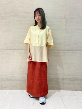 塩川(shiokawa)さん(レディース・146cm)の夏コーディネート