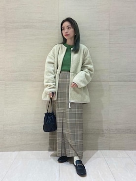 塩川(shiokawa)さん(レディース・146cm)の秋コーディネート