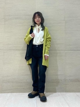 塩川（shiokawa）さん（レディース・146cm）の秋コーディネート