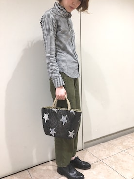 「Palanco（パランコ）のアイテム」を使った、kazuさん（レディース・165cm）の春コーディネート
