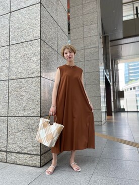 Hitominさん（レディース・173cm）の夏コーディネート