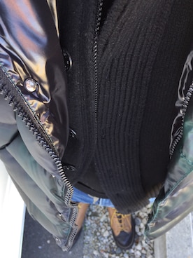 「アイテム（ダウンベスト、その他）」を使った、ykさん（メンズ・167cm）の冬コーディネート