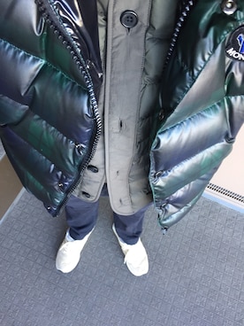 「アイテム（ダウンベスト、その他）」を使った、ykさん（メンズ・167cm）の冬コーディネート