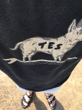 「BARNS（バーンズ）のアイテム（パンツ）」を使った、ykさん（メンズ・167cm）の夏コーディネート