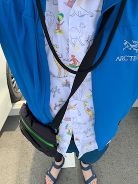 「AIGLE（エーグル）のアイテム（帽子）」を使った、ykさん（メンズ・167cm）の春コーディネート