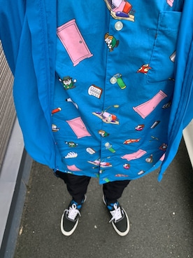 「ARC'TERYX（アークテリクス）のアイテム（トップス）」を使った、ykさん（メンズ・167cm）の夏コーディネート