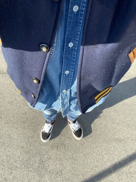 「OSHKOSH（オシュコシュ）のアイテム（トップス）」を使った、ykさん（メンズ・167cm）の冬コーディネート