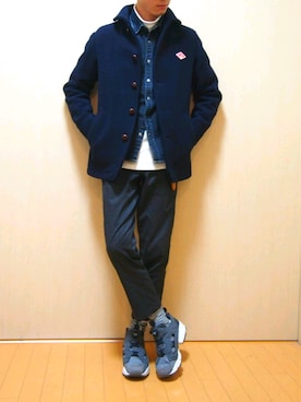 かいさん（メンズ・170cm）の冬コーディネート