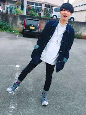 かいさん(メンズ・170cm)の冬コーディネート