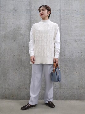 「RODE SKO」｜「アイテム（その他シューズ）」を使った、Airiさん（レディース・159cm）の冬コーディネート