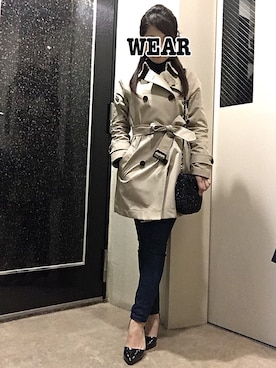 「flune（フリューン）のアイテム」を使った、✩KaoRi✩さん（レディース・143cm）の春コーディネート