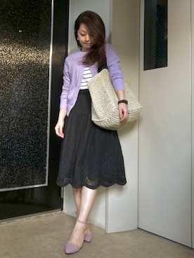 「flune（フリューン）のアイテム」を使った、✩KaoRi✩さん（レディース・143cm）の春コーディネート