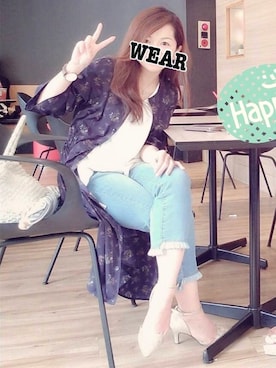 「flune（フリューン）のアイテム」を使った、✩KaoRi✩さん（レディース・143cm）の春コーディネート